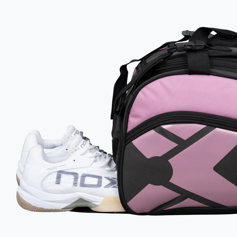 Taška na rakety NOX Street Series bag 45 l grey/pink 15