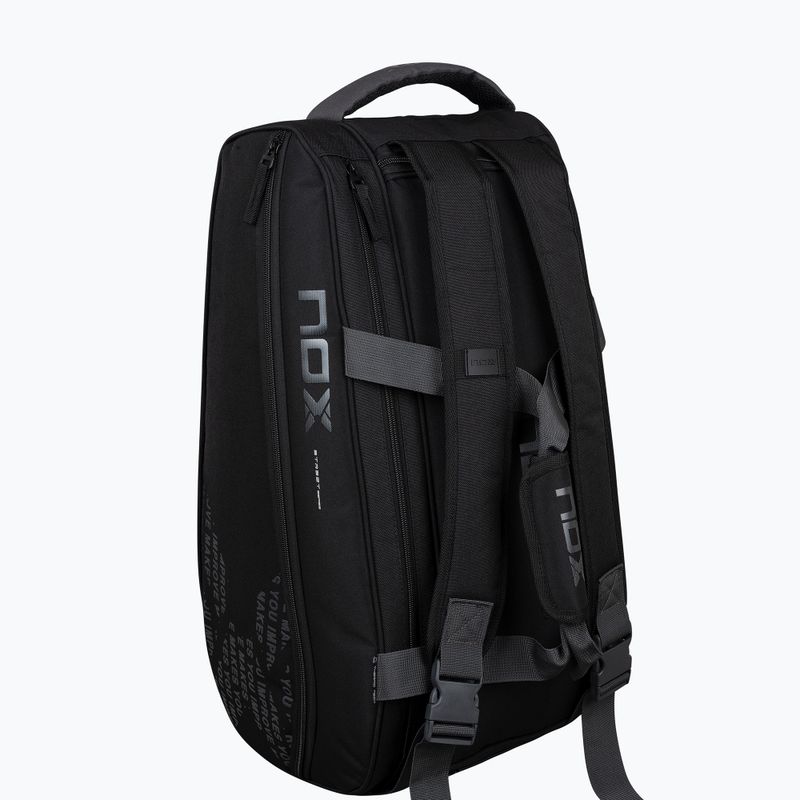 Taška na rakety NOX Street Series 45 l black/grey 6