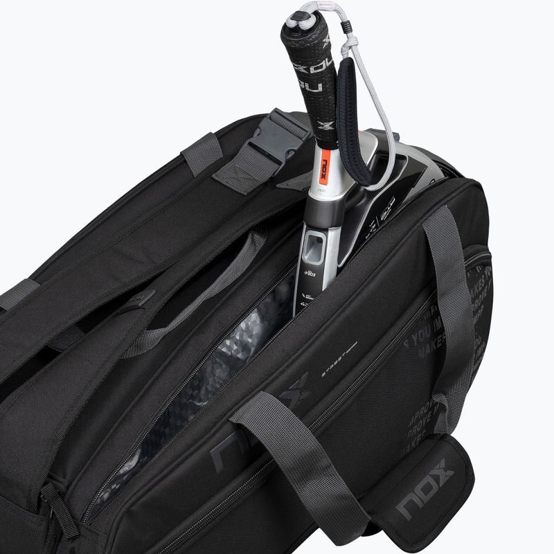 Taška na rakety NOX Street Series 45 l black/grey 14