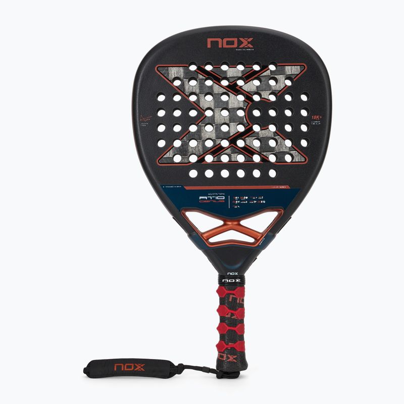 Raketa na padel NOX AT10 Genius Attack 18K Alum By Agustin Tapia