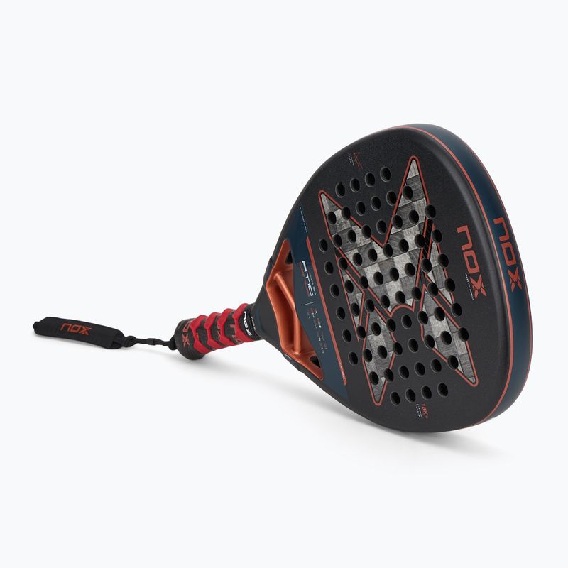 Raketa na padel NOX AT10 Genius Attack 18K Alum By Agustin Tapia 2