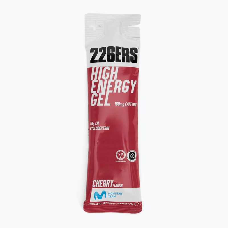Energetický gel 226ERS High Energy 6 x 76 g caffeine 160 mg cherry 3