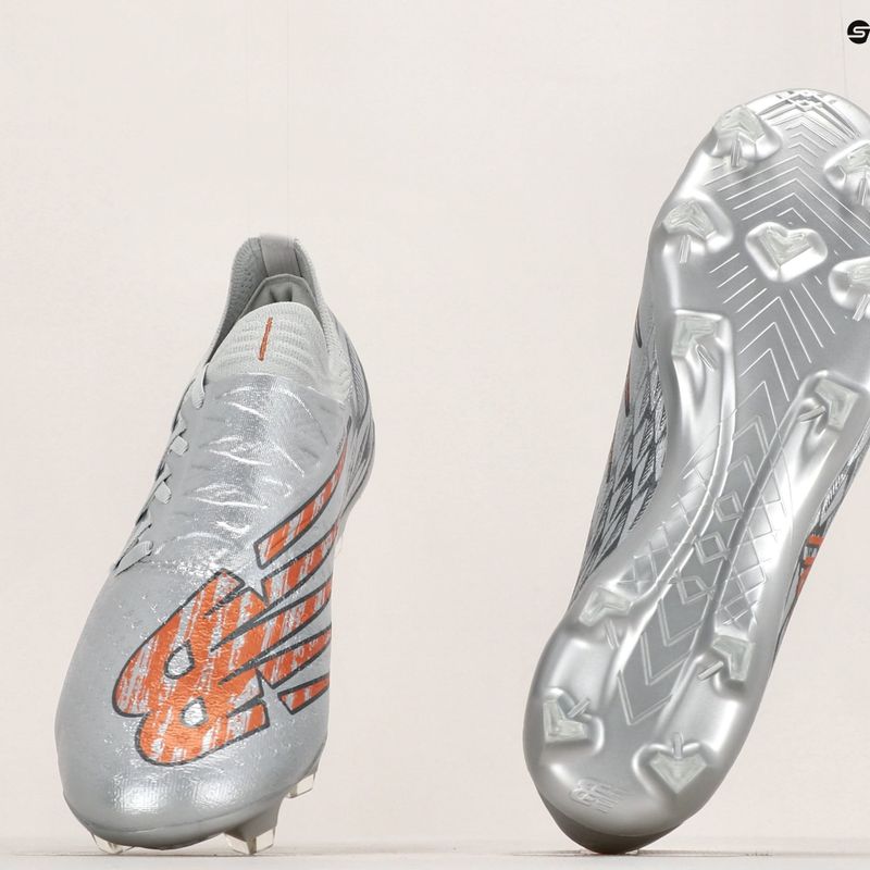 Pánské kopačky New Balance Furon V7 Pro FG stříbrné 12
