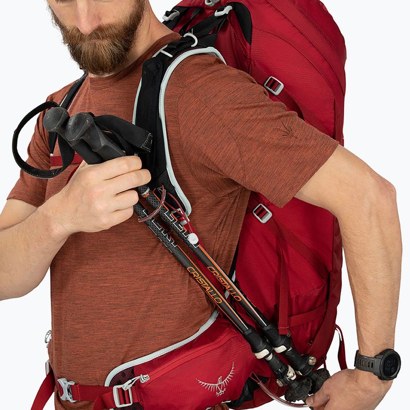 Pánský trekingový batoh Osprey Talon 36 l (S-M) cosmic red 8