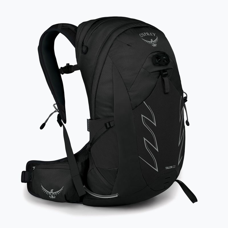 Osprey Talon 22 l stealth black pánský turistický batoh 5