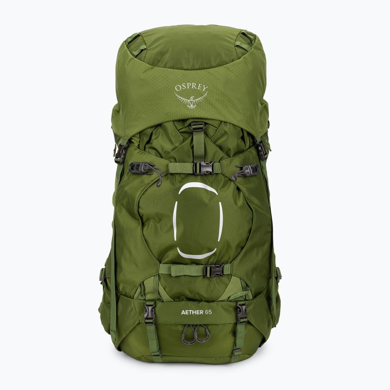Pánský trekingový batoh Osprey Aether 65 l garlic mustard green