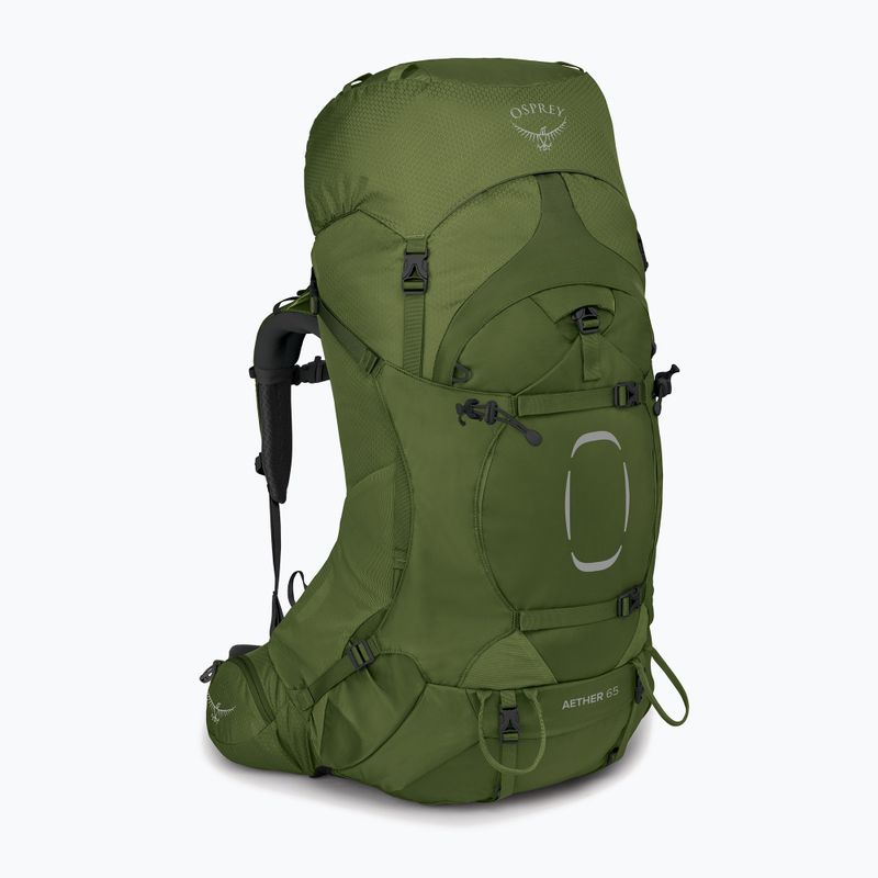 Pánský trekingový batoh Osprey Aether 65 l garlic mustard green 5