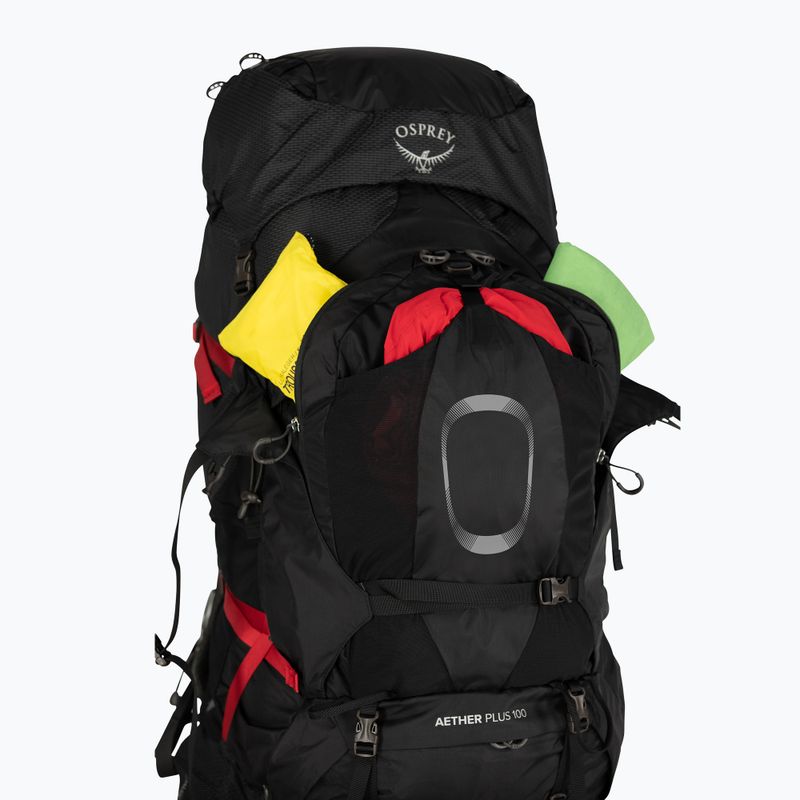 Pánský trekingový batoh Osprey Aether Plus 100 l black 4