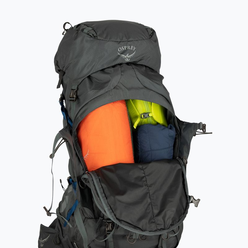 Pánský trekingový batoh Osprey Aether Plus 70 l eclipse green 13