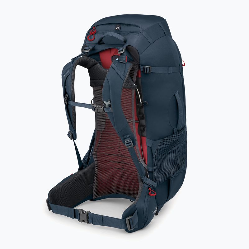 Pánský trekingový batoh Osprey Farpoint Trek 55 l muted space blue 3