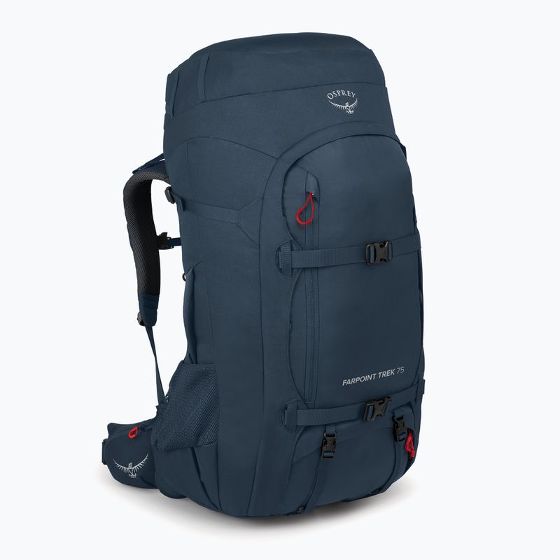 Pánský trekingový batoh Osprey Farpoint Trek 75 l muted space blue 2