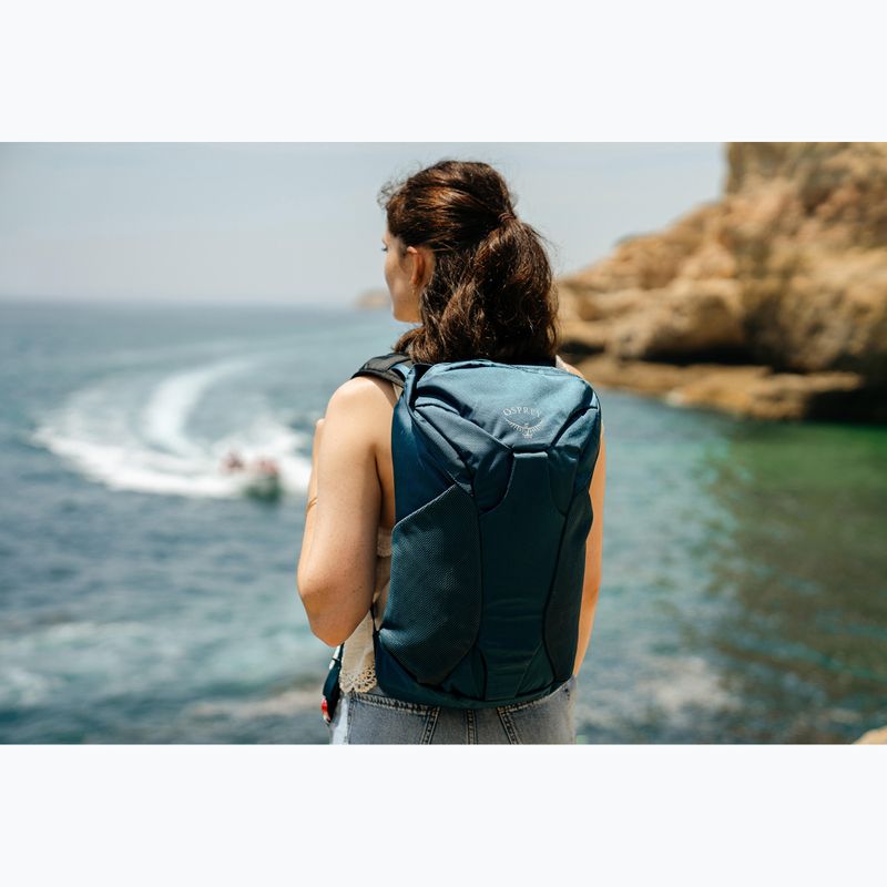 Turistický batoh Osprey Farpoint Fairview Travel Daypack 15 l night jungle blue 5