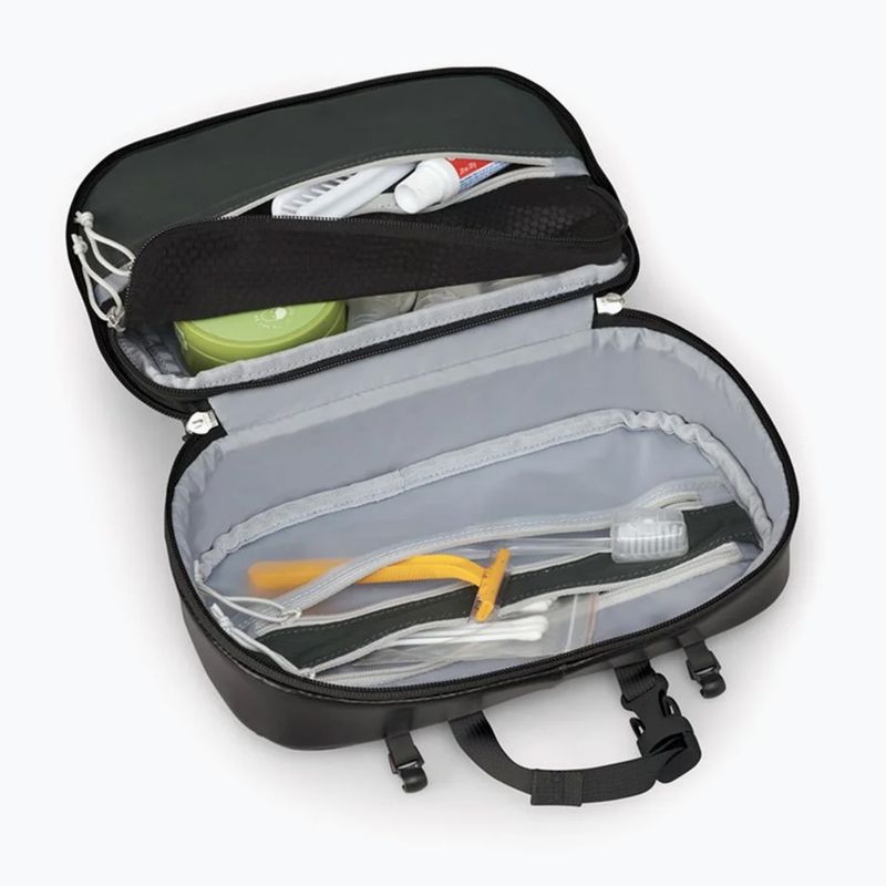 Cestovní kosmetická taška  Osprey Transporter Hanging Toiletry Kit black 3