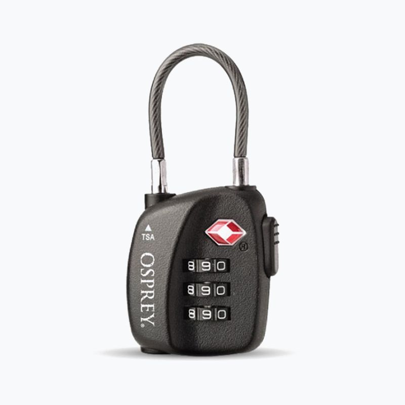 Zámek   Osprey Travel Sentry Cable Lock black