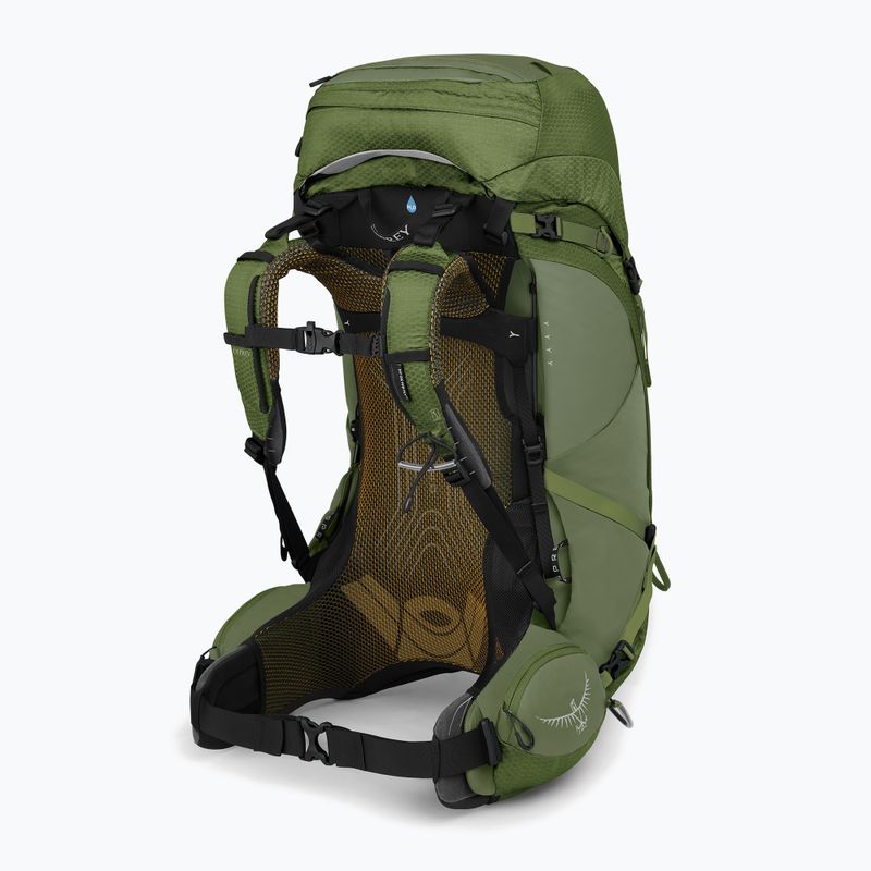 Pánský trekingový batoh Osprey Atmos AG 50 l mythical green 3