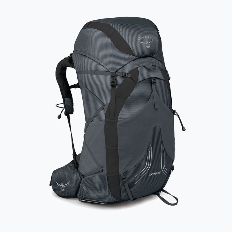 Pánský trekingový batoh Osprey Exos S-M 48 l tungsten grey 2