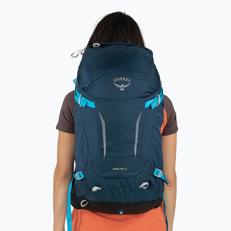 Turistický batoh Osprey Hikelite 32 l (M-L) atlas blue 16