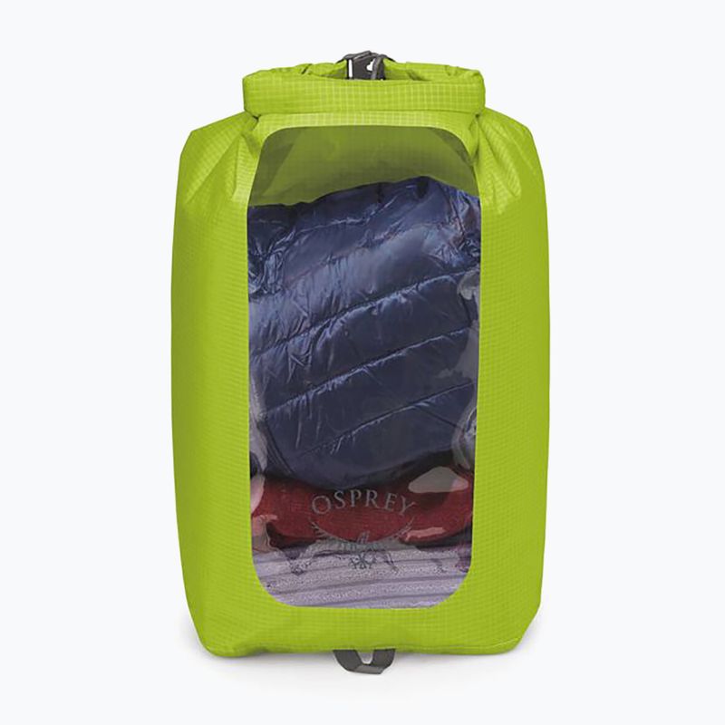 Voděodolný vak Osprey DrySack w/Window 20 l lemon