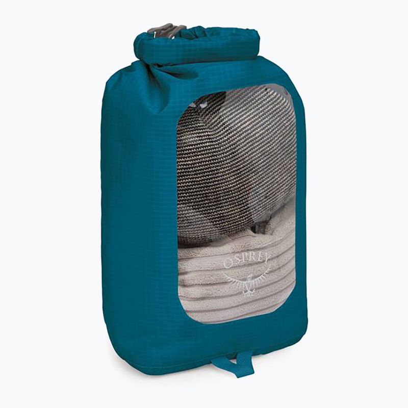 Voděodolný vak Osprey DrySack w/Window 6 l waterfront blue 2