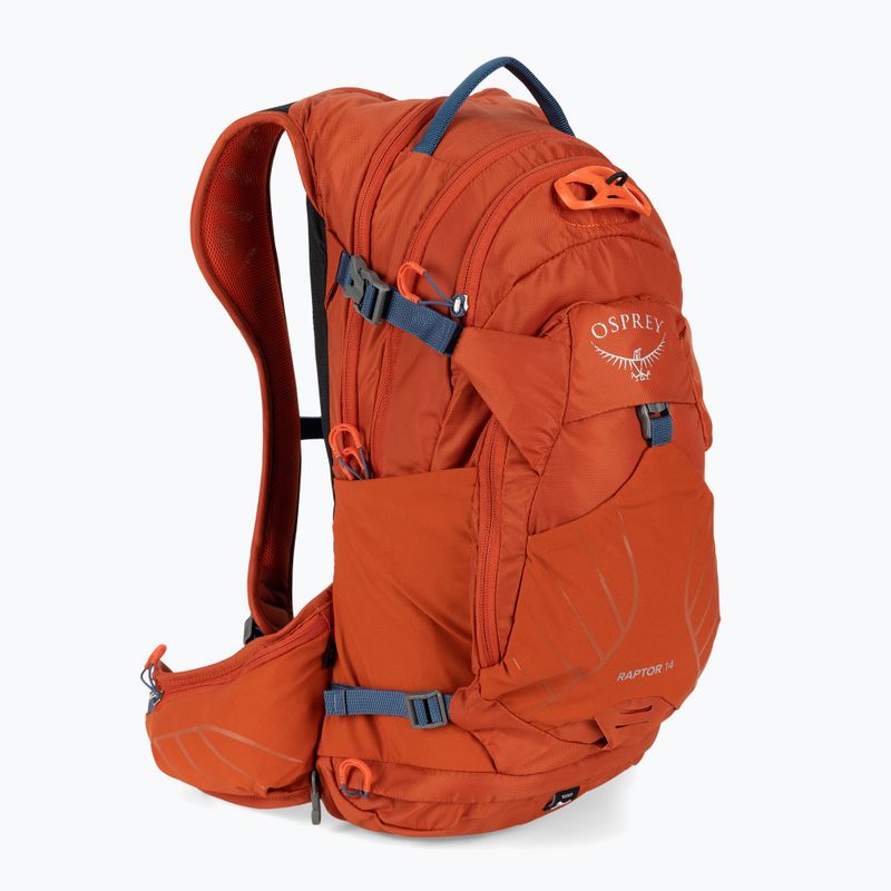 Pánský cyklistický batoh Osprey Raptor 14 l oranžový 10005045 2