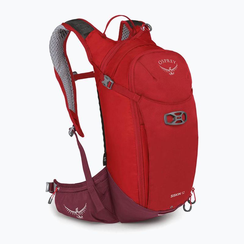 Pánský cyklistický batoh Osprey Siskin 12 l  s 2,5 l hydrovakem ultimate red 2