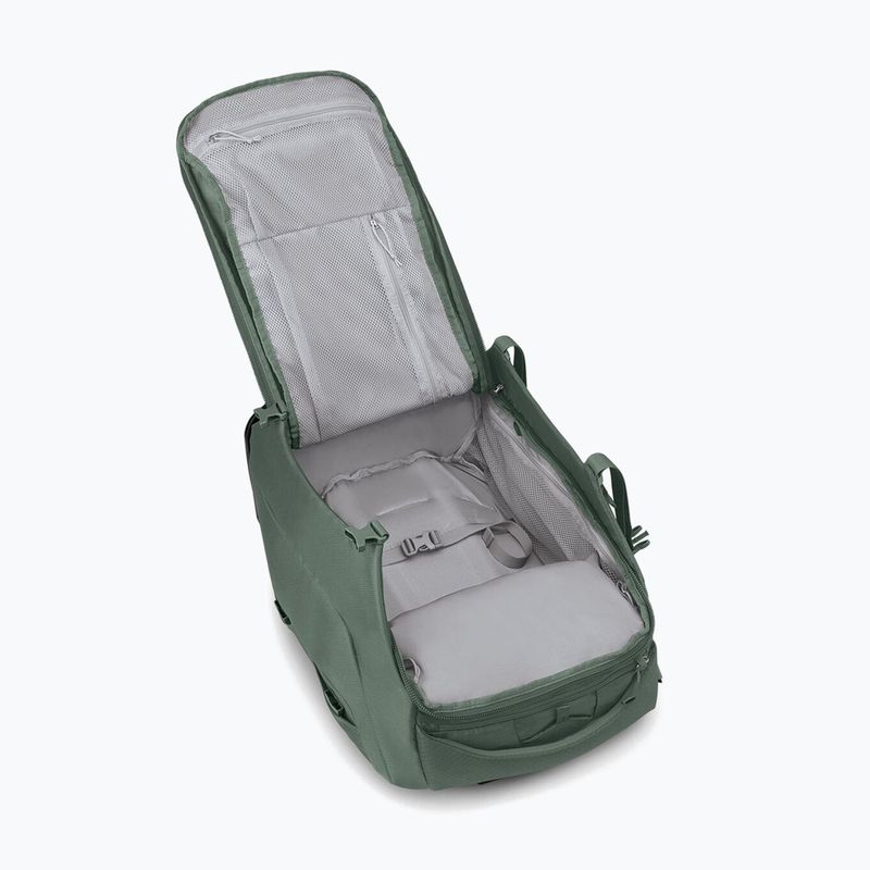 Cestovní kufr Osprey Shuttle 45 l koseret green 5