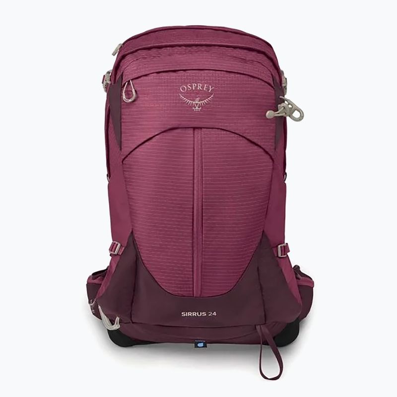 Dámský turistický batoh Osprey Sirrus 24 l elderberry purple/chiru tan