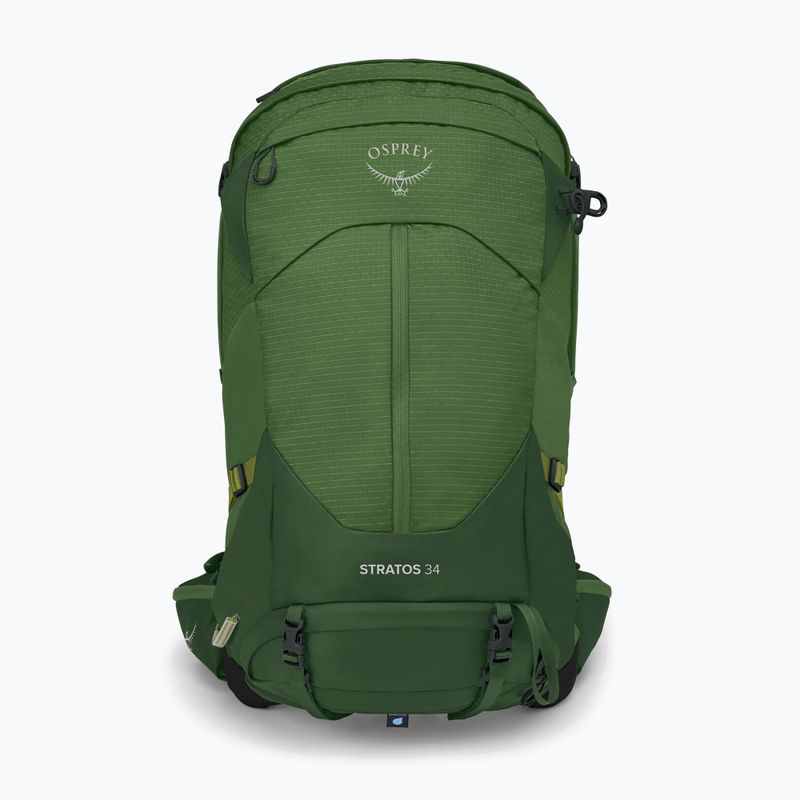 Pámský turistický batoh Osprey Stratos 34 l seaweed/matcha green