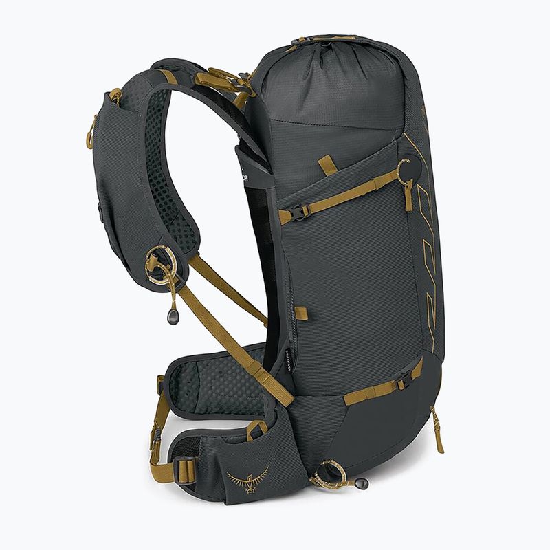 Pánský turistický batoh Osprey Talon Velocity 20 l dark charcoal/tumbleweed yellow 5