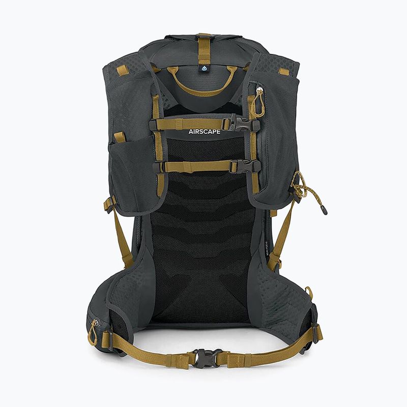 Pánský turistický batoh Osprey Talon Velocity 20 l dark charcoal/tumbleweed yellow 3