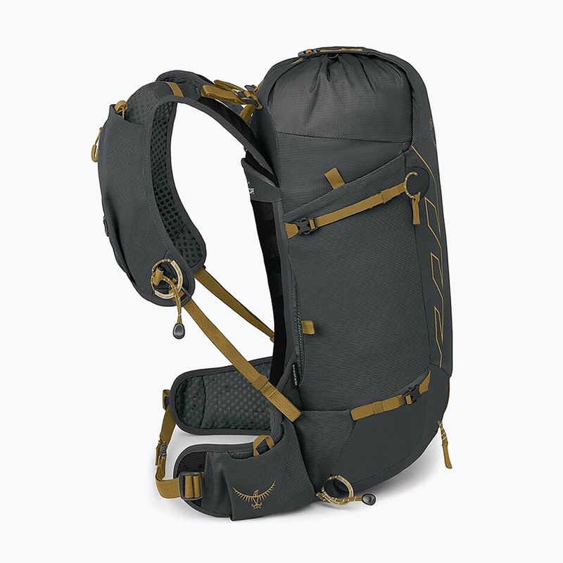 Pánský turistický batoh Osprey Talon Velocity 20 l dark charcoal/tumbleweed yellow 5