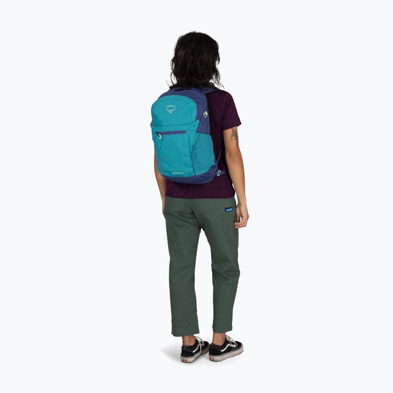 Turistický batoh Osprey Daylite Plus 20 l blue spikemoss / alkaline 6