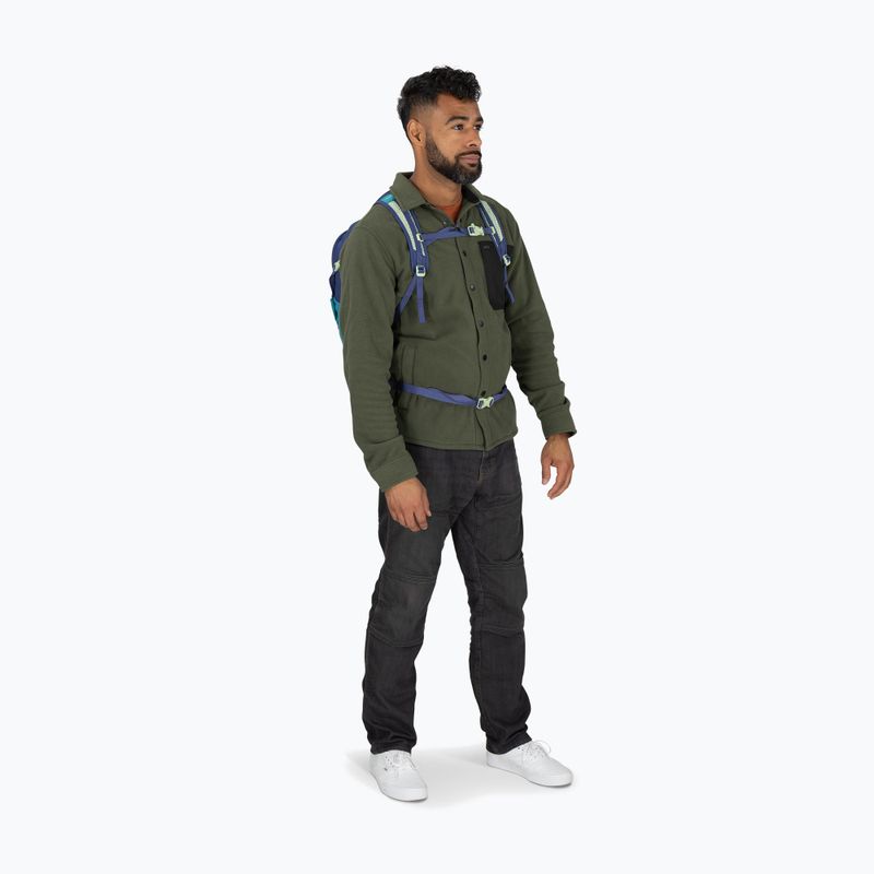 Turistický batoh Osprey Daylite Plus 20 l blue spikemoss / alkaline 10
