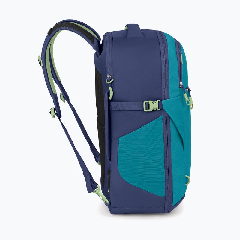 Turistický batoh Osprey Daylite Travel Backpack 35 l blue spikemoss/ alkaline 4