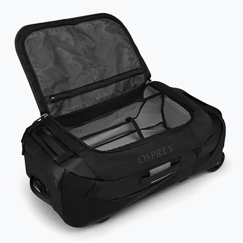 Cestovní taška Osprey Transporter Wheeled Duffel 90 l raven black 4