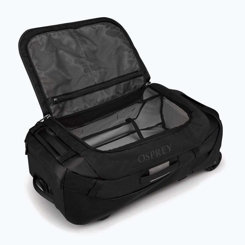Cestovní taška Osprey Transporter Wheeled Duffel 90 l raven black 4