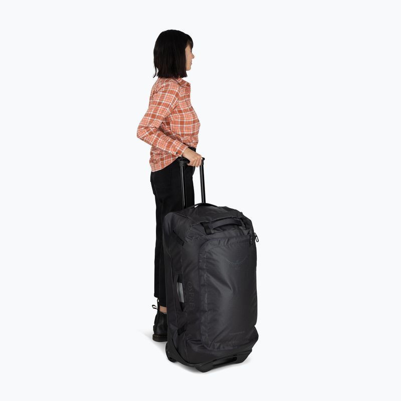 Cestovní taška Osprey Transporter Wheeled Duffel 90 l raven black 5