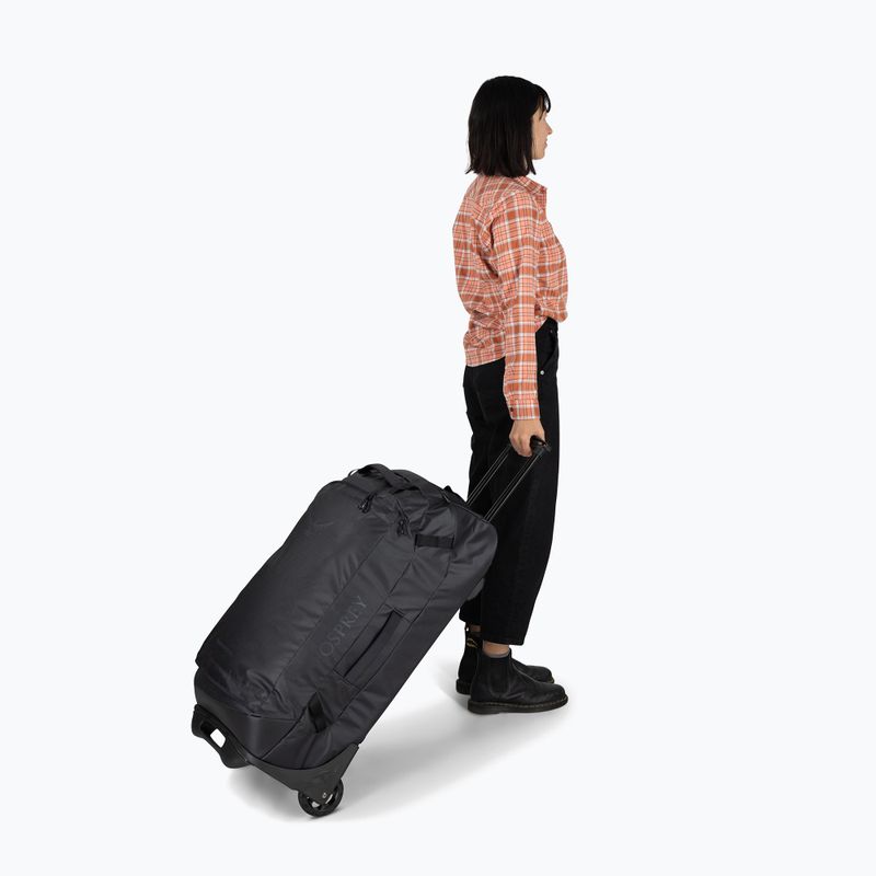 Cestovní taška Osprey Transporter Wheeled Duffel 90 l raven black 7