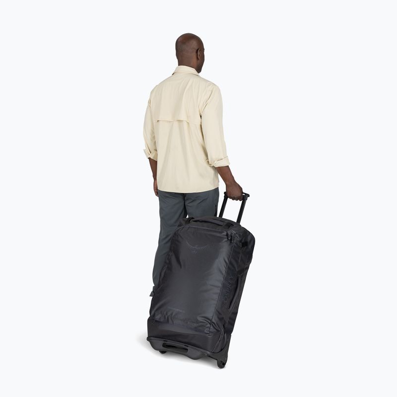 Cestovní taška Osprey Transporter Wheeled Duffel 90 l raven black 9