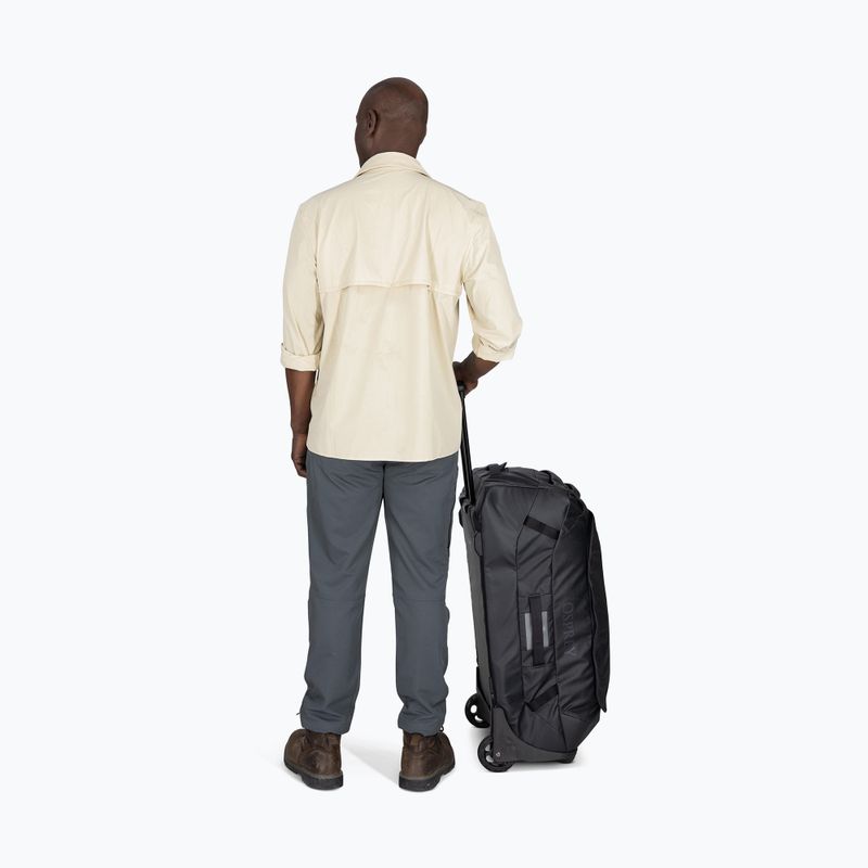 Cestovní taška Osprey Transporter Wheeled Duffel 90 l raven black 10