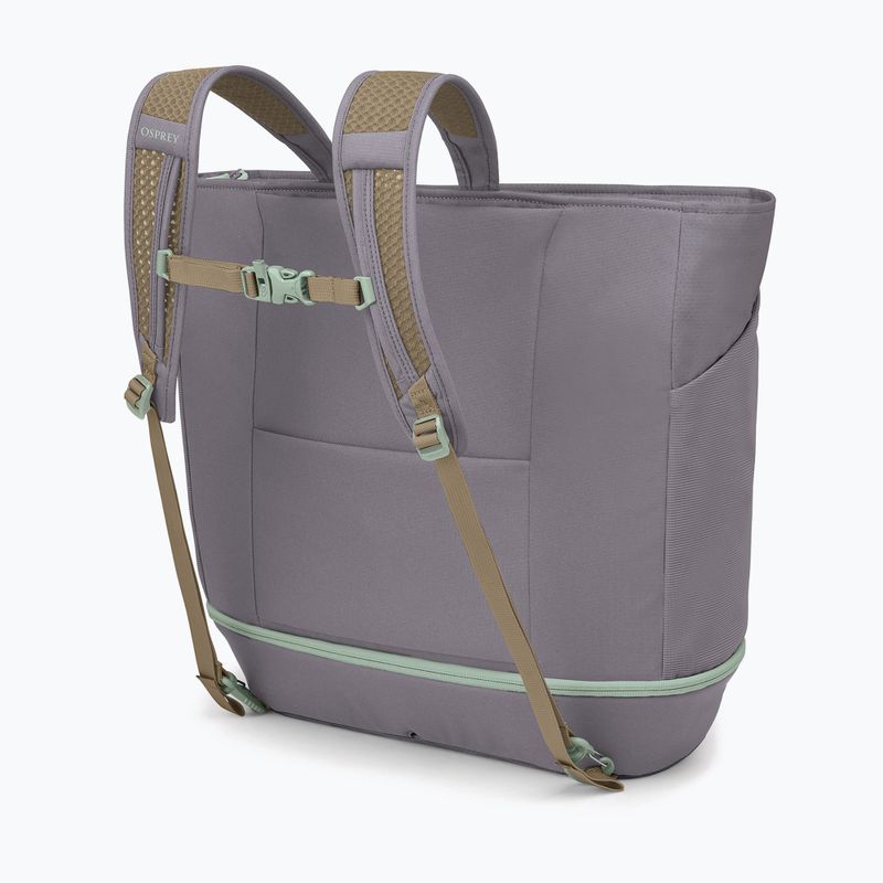 Cestovní taška Osprey Daylite Large Tote 26 l soundwave grey / latte brown 4