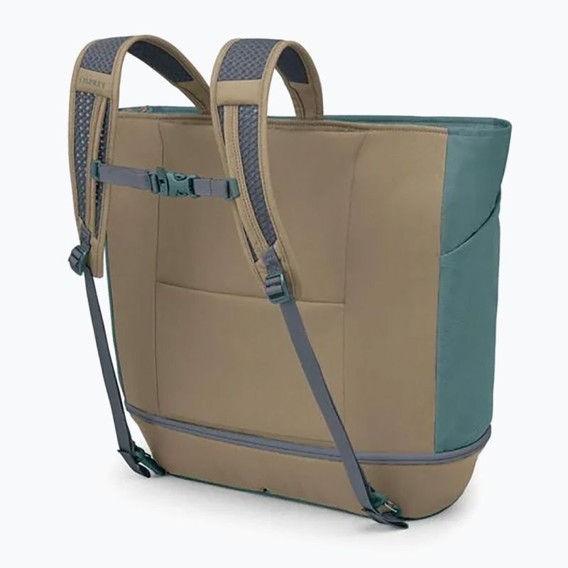 Cestovní taška Osprey Daylite Large Tote 26 l cascade blue / latte brown 3
