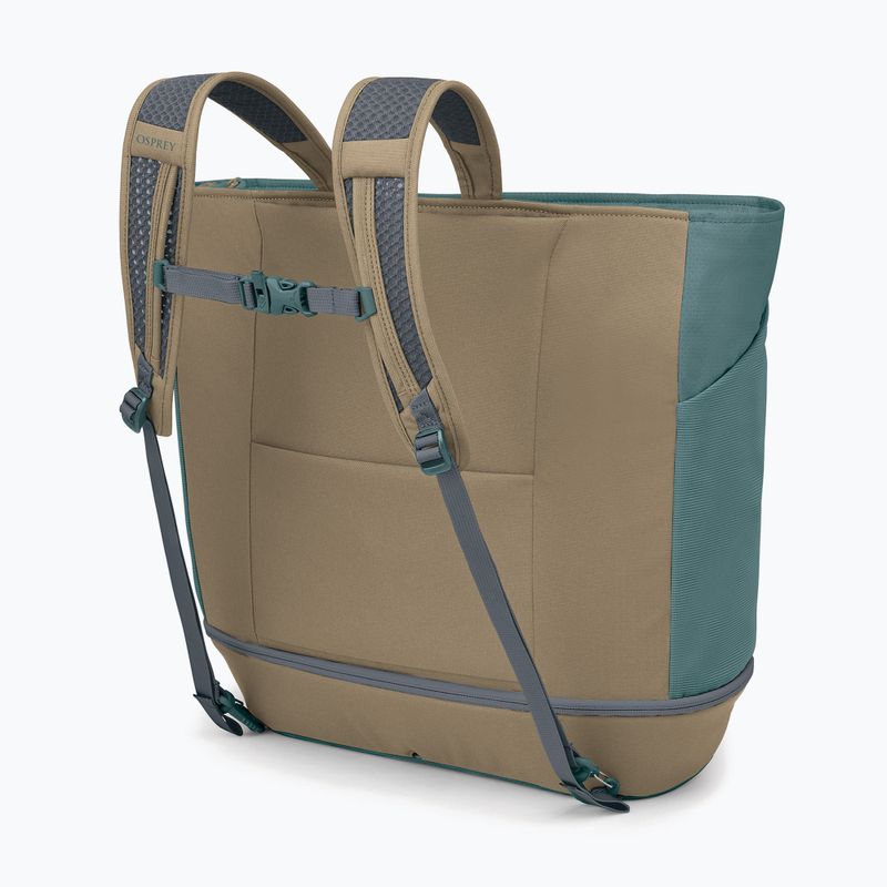 Cestovní taška Osprey Daylite Large Tote 26 l cascade blue / latte brown 4