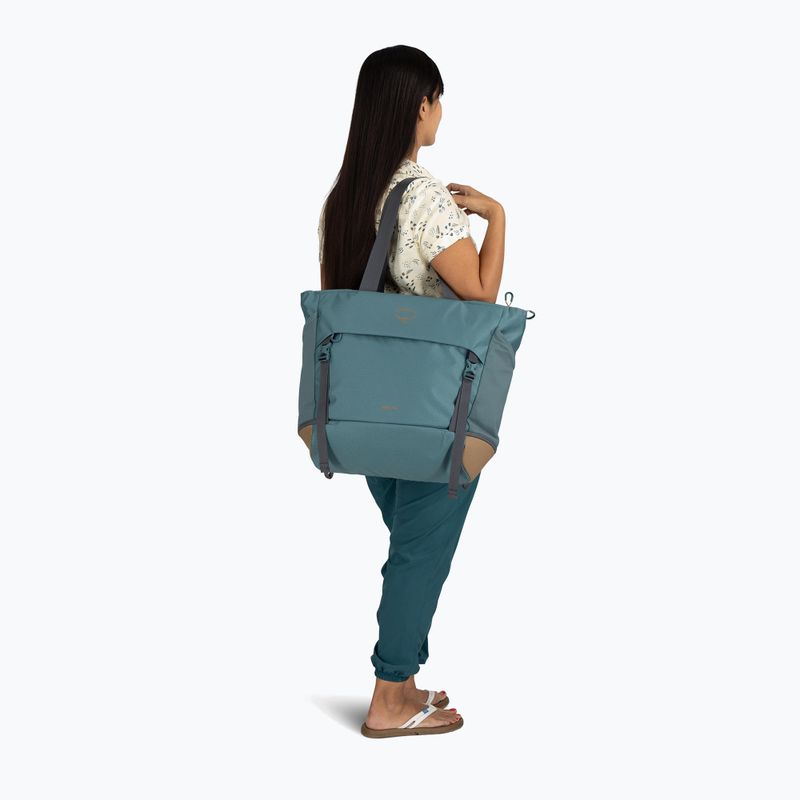 Cestovní taška Osprey Daylite Large Tote 26 l cascade blue / latte brown 6