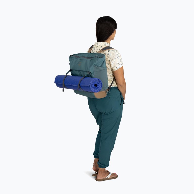 Cestovní taška Osprey Daylite Large Tote 26 l cascade blue / latte brown 8