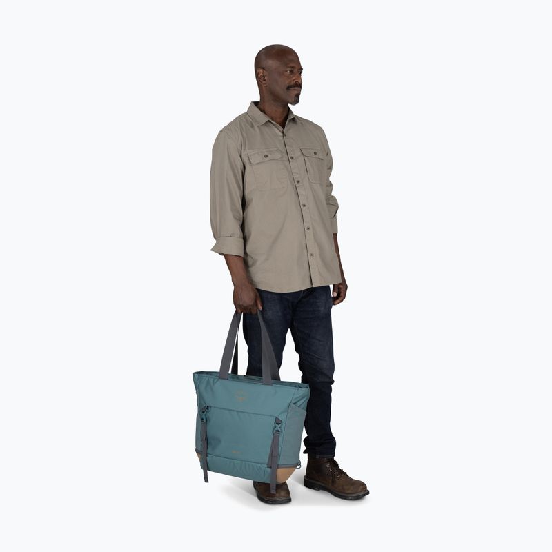 Cestovní taška Osprey Daylite Large Tote 26 l cascade blue / latte brown 10