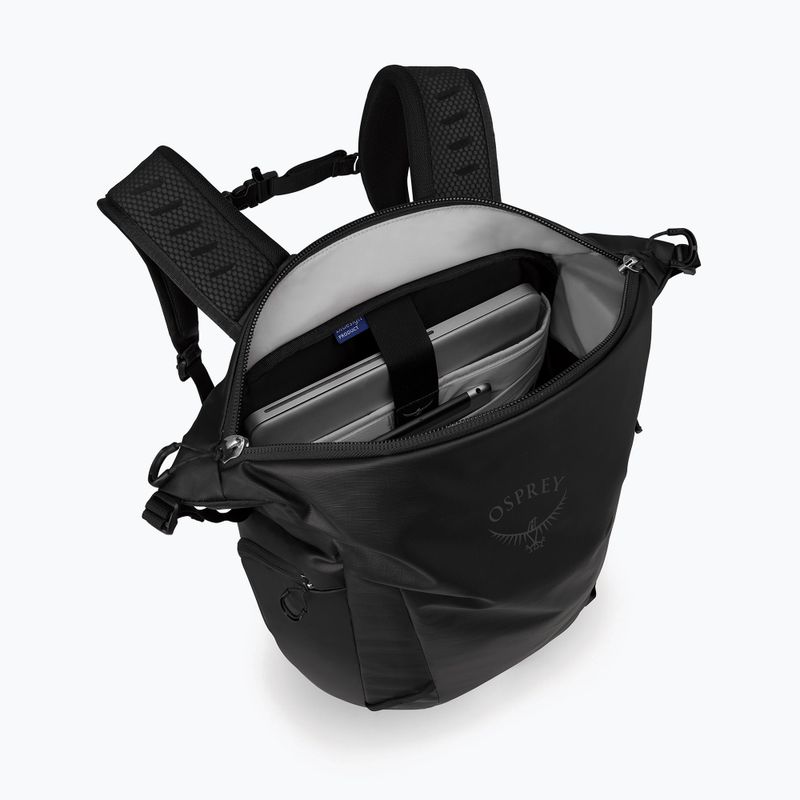 Batoh Osprey Transporter Zinch 22 l raven black 4