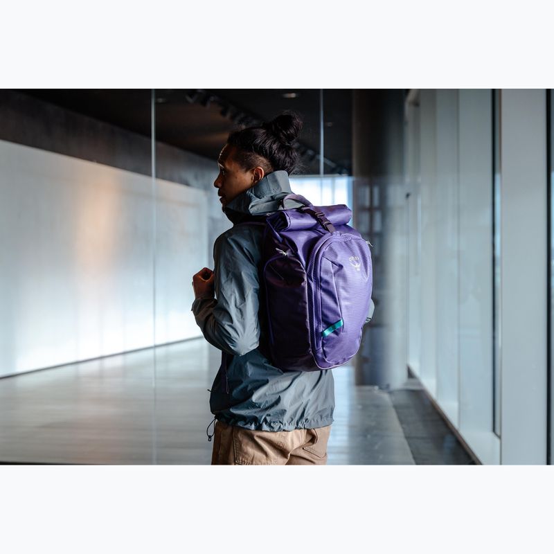 Městský batoh Osprey Transporter Roll Top 30 l euphoria purple 5
