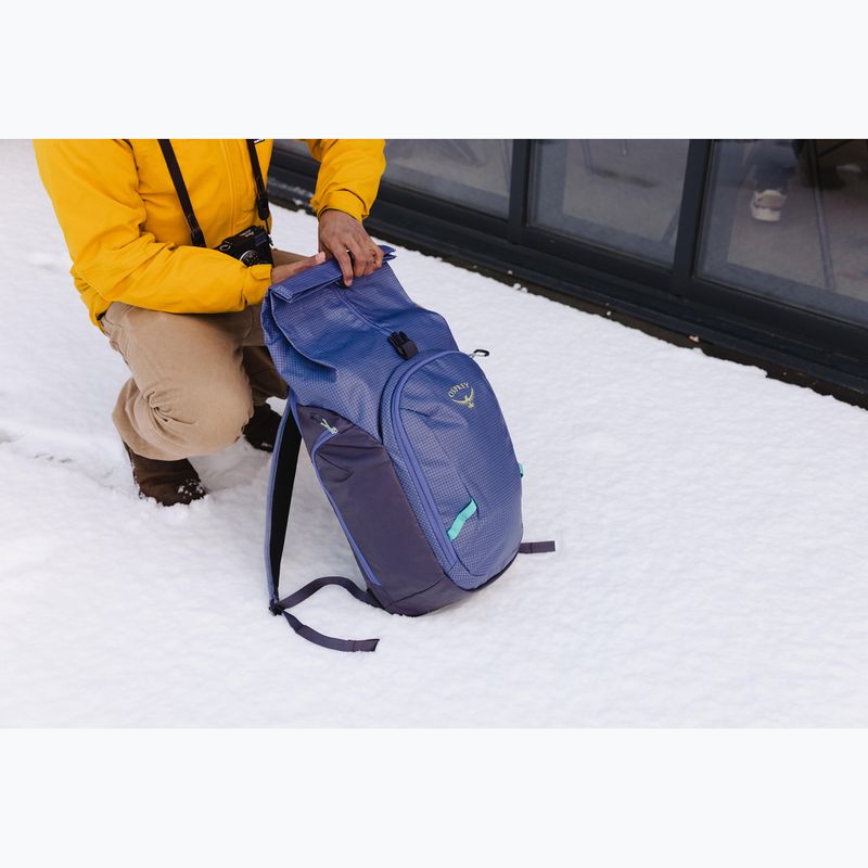 Městský batoh Osprey Transporter Roll Top 30 l euphoria purple 10