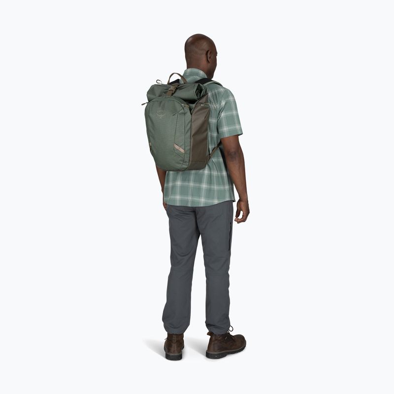 Městský batoh Osprey Transporter Roll Top 30 l pine leaf 6